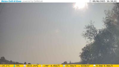 immagine della webcam nei dintorni di Roma Regola: webcam Pomezia