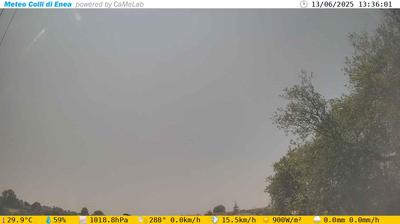 immagine della webcam nei dintorni di Vaticano: webcam Pomezia