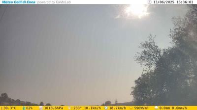 immagine della webcam nei dintorni di Castel Gandolfo: webcam Pomezia