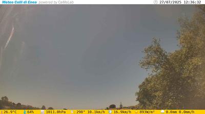 immagine della webcam nei dintorni di Ponte Galeria: webcam Pomezia
