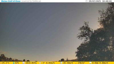 immagine della webcam nei dintorni di Vaticano: webcam Pomezia