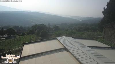 immagine della webcam nei dintorni di Monte Santa Maria Tiberina: webcam Caprese Michelangelo