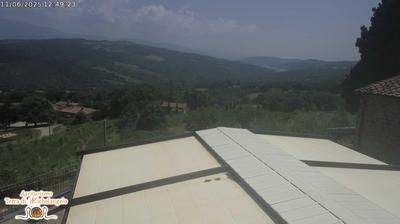 immagine della webcam nei dintorni di Mercato: webcam Caprese Michelangelo