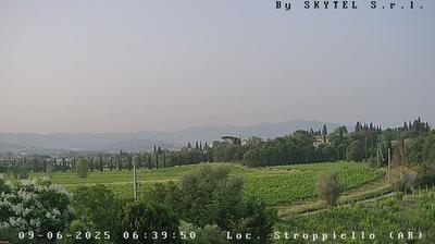 immagine della webcam nei dintorni di Chitignano: webcam Arezzo