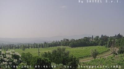 immagine della webcam nei dintorni di Caprese Michelangelo: webcam Arezzo