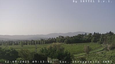 immagine della webcam nei dintorni di Loro Ciuffenna: webcam Arezzo
