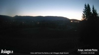immagine della webcam nei dintorni di Lusiana: webcam Altopiano di Asiago