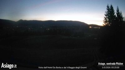 immagine della webcam nei dintorni di Cismon del Grappa: webcam Altopiano di Asiago
