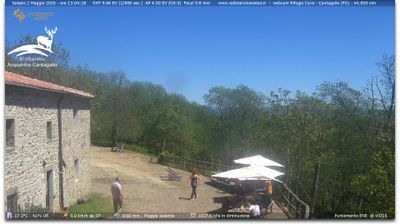 immagine della webcam nei dintorni di Quarrata: webcam Cantagallo