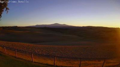 immagine della webcam nei dintorni di Montepulciano Stazione: webcam San Quirico d'Orcia