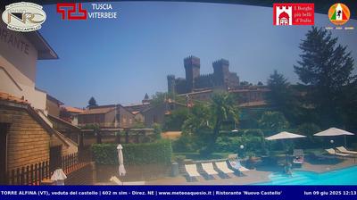 immagine della webcam nei dintorni di Bolsena: webcam Castel Viscardo