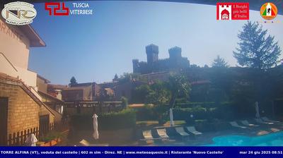 immagine della webcam nei dintorni di Acquapendente: webcam Castel Viscardo