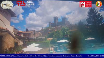 immagine della webcam nei dintorni di Bolsena: webcam Castel Viscardo