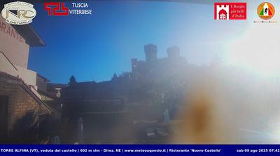 immagine della webcam nei dintorni di Acquapendente: webcam Castel Viscardo