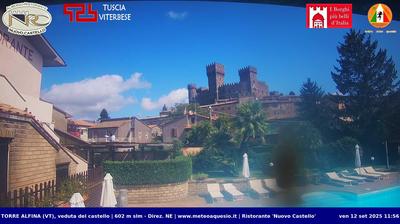 immagine della webcam nei dintorni di Orvieto: webcam Castel Viscardo