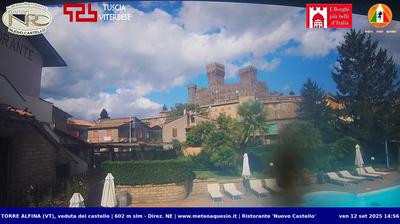 immagine della webcam nei dintorni di Sarteano: webcam Castel Viscardo