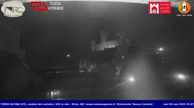 immagine della webcam nei dintorni di Ischia di Castro: webcam Castel Viscardo