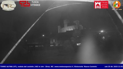 immagine della webcam nei dintorni di Abbadia San Salvatore: webcam Castel Viscardo