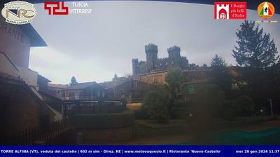 immagine della webcam nei dintorni di Capodimonte: webcam Castel Viscardo