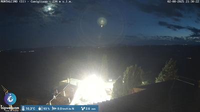 immagine della webcam nei dintorni di Siena: webcam Montalcino