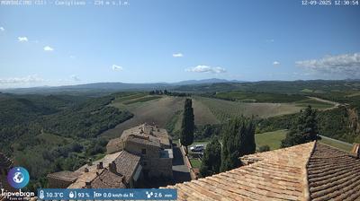 immagine della webcam nei dintorni di Castel del Piano: webcam Montalcino