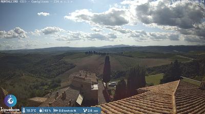 immagine della webcam nei dintorni di Roselle: webcam Montalcino
