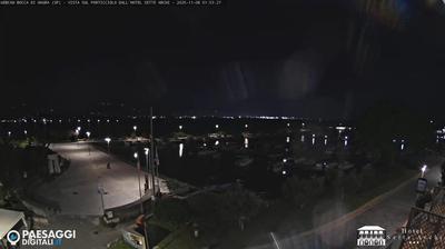 immagine della webcam nei dintorni di Riccò del Golfo di Spezia: webcam Ameglia