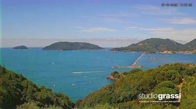immagine della webcam nei dintorni di Portovenere: webcam Pitelli