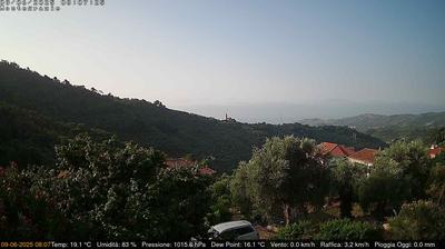 immagine della webcam nei dintorni di Chiusanico: webcam Dolcedo