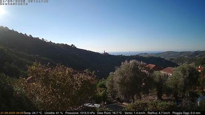 immagine della webcam nei dintorni di Dolceacqua: webcam Dolcedo