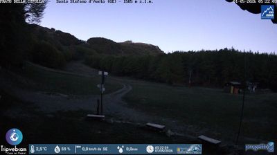 immagine della webcam nei dintorni di Brallo di Pregola: webcam Santo Stefano d'Aveto