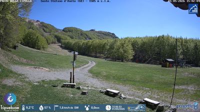 immagine della webcam nei dintorni di Favale di Malvaro: webcam Santo Stefano d'Aveto
