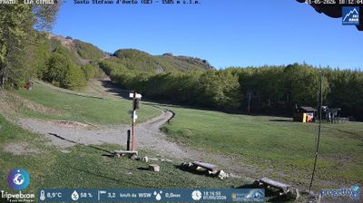 immagine della webcam nei dintorni di Passo del Penice: webcam Santo Stefano d'Aveto