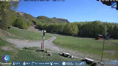 immagine della webcam nei dintorni di Morfasso: webcam Santo Stefano d'Aveto