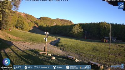 immagine della webcam nei dintorni di Bardi: webcam Santo Stefano d'Aveto