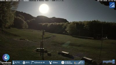 immagine della webcam nei dintorni di Favale di Malvaro: webcam Santo Stefano d'Aveto