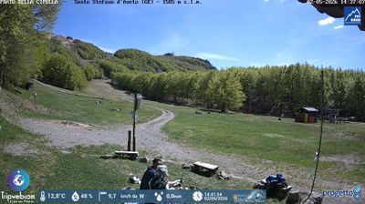 immagine della webcam nei dintorni di Varese Ligure: webcam Santo Stefano d'Aveto