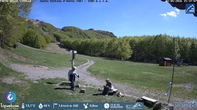 immagine della webcam nei dintorni di Carrega Ligure: webcam Santo Stefano d'Aveto