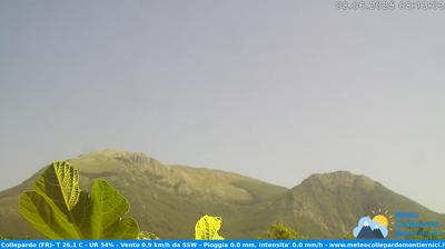 immagine della webcam nei dintorni di Campo Staffi: webcam Collepardo