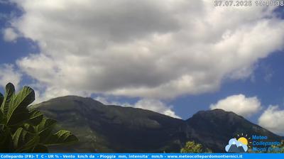 immagine della webcam nei dintorni di Tecchiena: webcam Collepardo