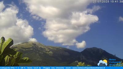 immagine della webcam nei dintorni di Filettino: webcam Collepardo