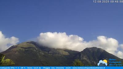 immagine della webcam nei dintorni di Campo Staffi: webcam Collepardo