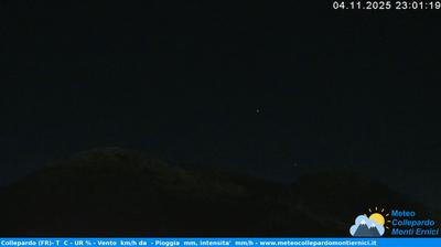 immagine della webcam nei dintorni di Filettino: webcam Collepardo