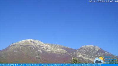 immagine della webcam nei dintorni di Piglio: webcam Collepardo