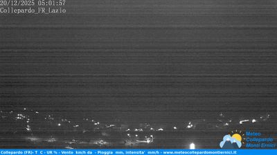immagine della webcam nei dintorni di Castellafiume: webcam Collepardo