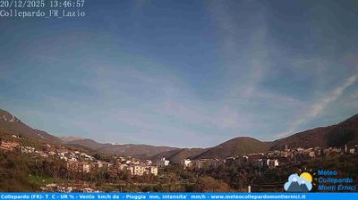 immagine della webcam nei dintorni di Isola del Liri: webcam Collepardo