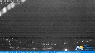 immagine della webcam nei dintorni di Giuliano di Roma: webcam Collepardo