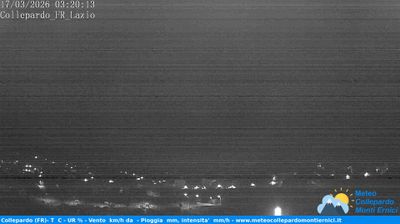 immagine della webcam nei dintorni di Giuliano di Roma: webcam Collepardo