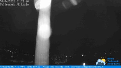 immagine della webcam nei dintorni di Sora: webcam Collepardo