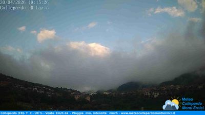 immagine della webcam nei dintorni di Campo Catino: webcam Collepardo